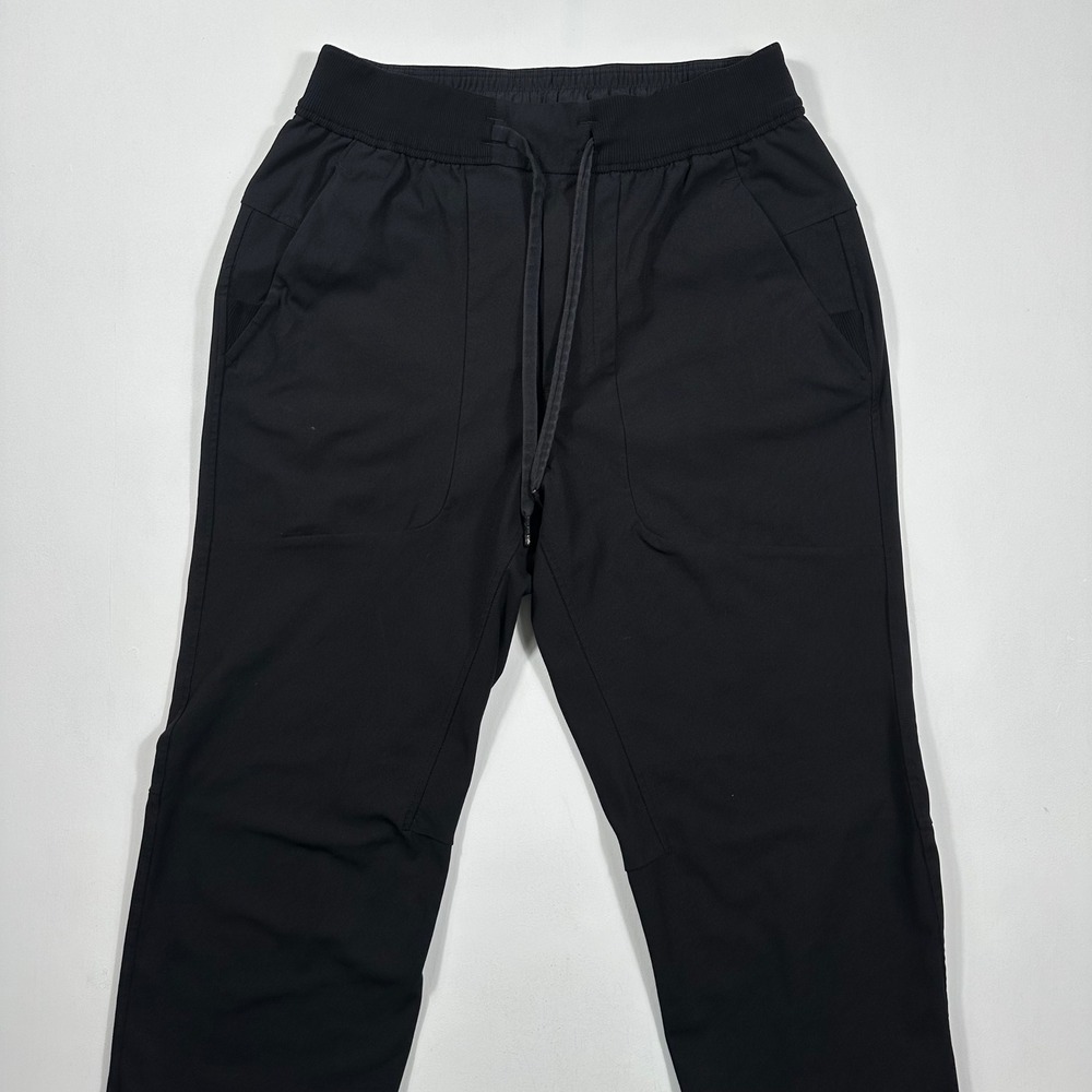 Lululemon ABC Jogger Warpstreme Mens Small Tapered Stretch Black LM5574S